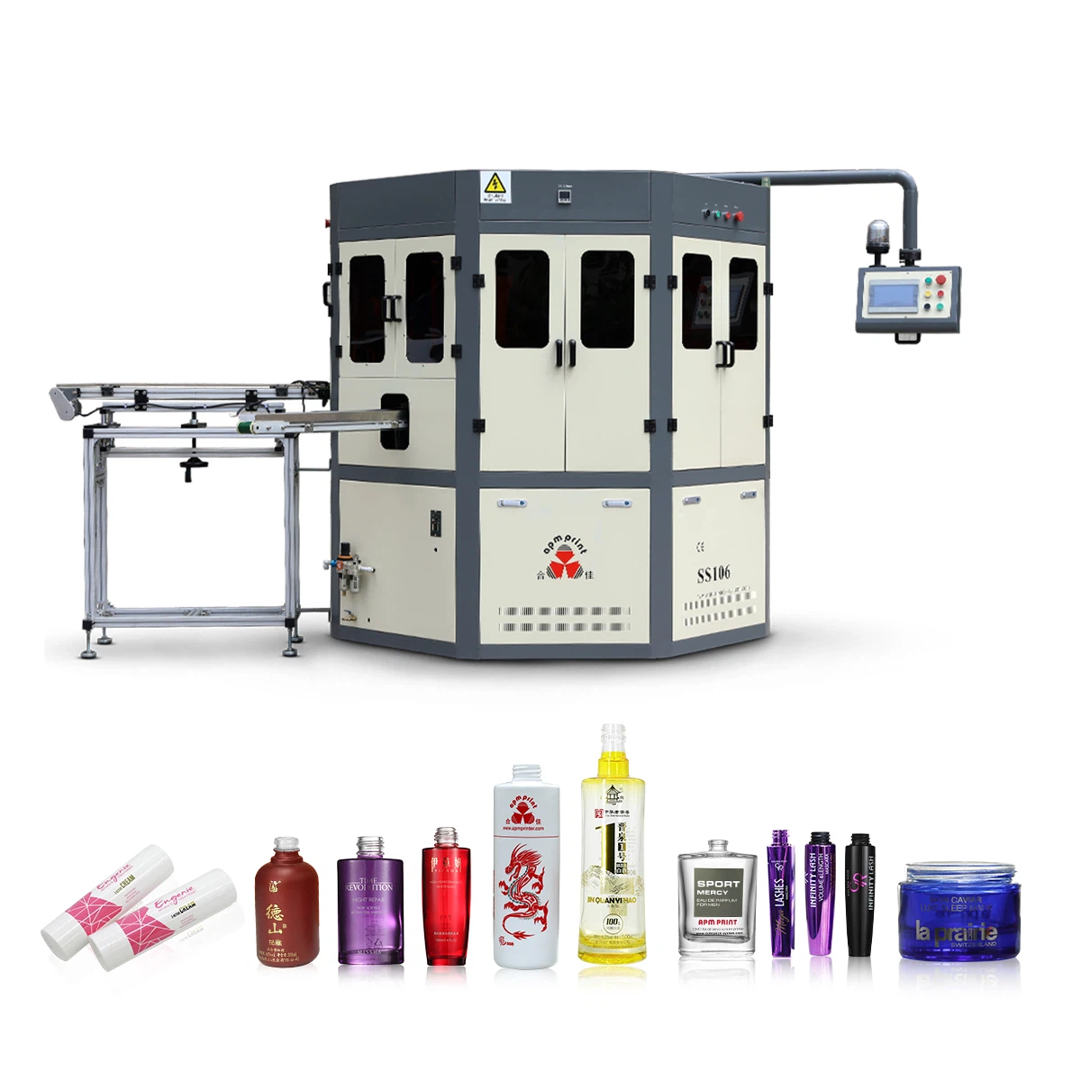 Sjálfvirk skjáprentun og heit stimplunarvél