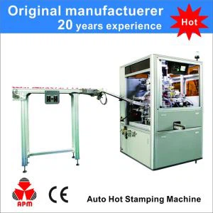 Auto Hot Foil stimplun Vélar fyrir topp og hlið